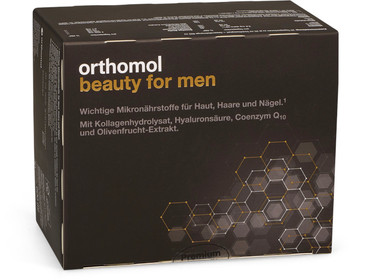 orthomol beauty for men - 30 Trinkampullen
